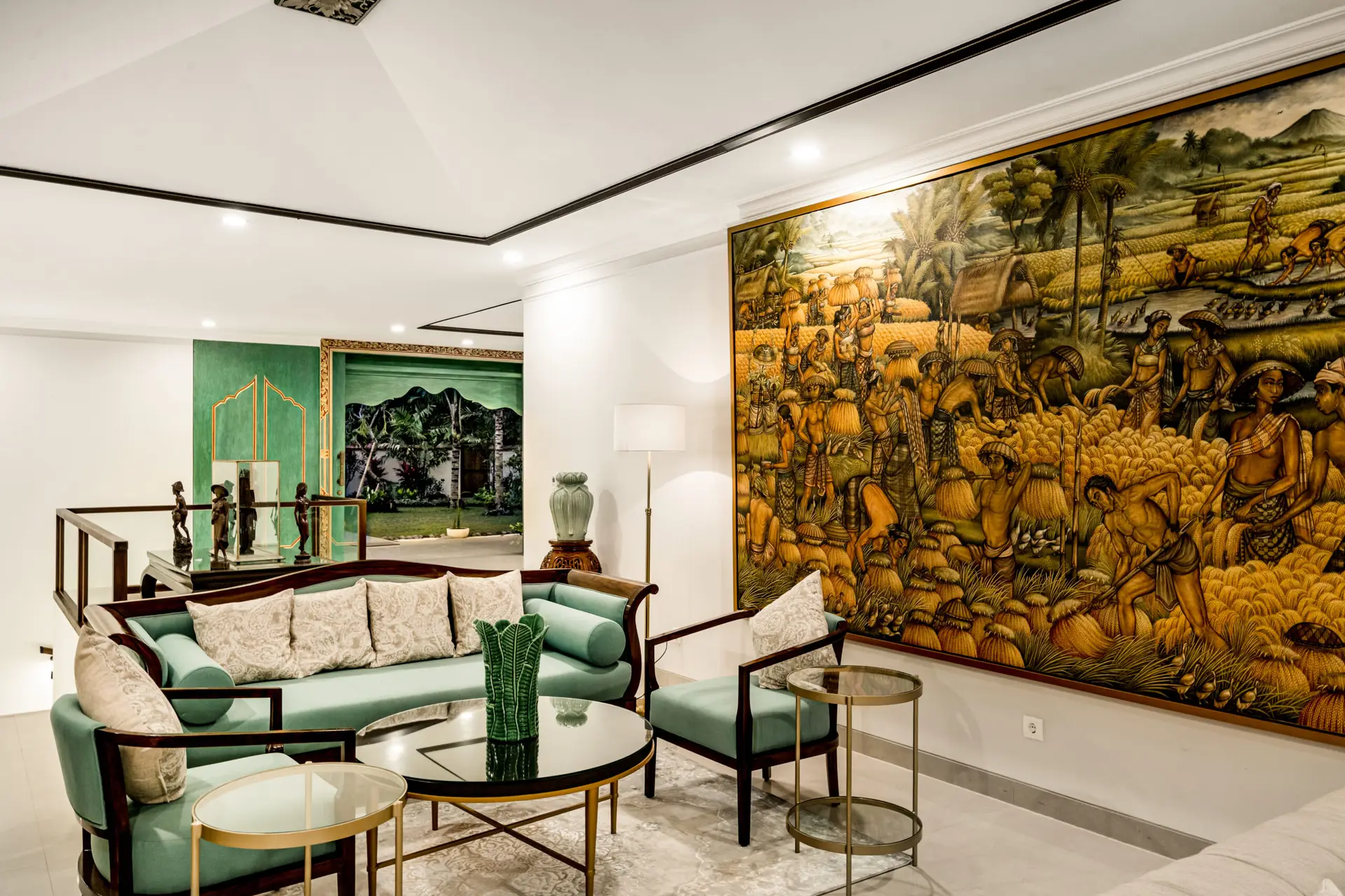 villa Agung - Living room