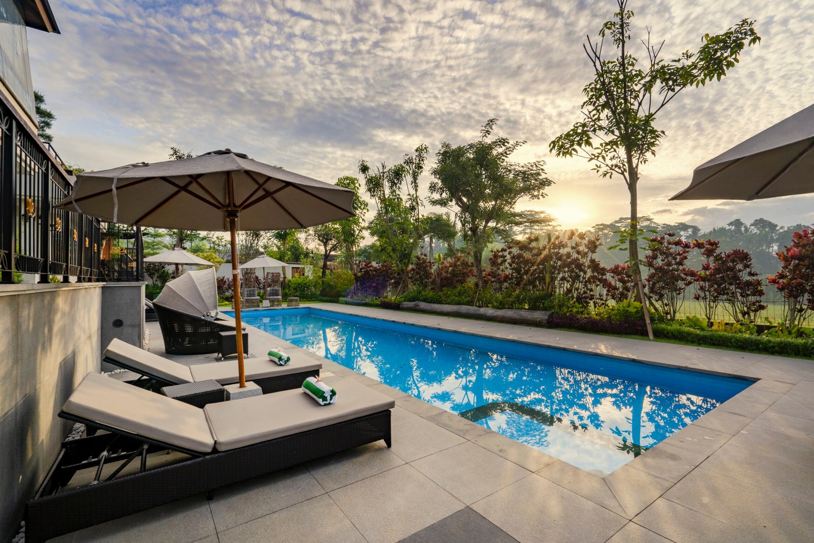 villa sanghyang - pool