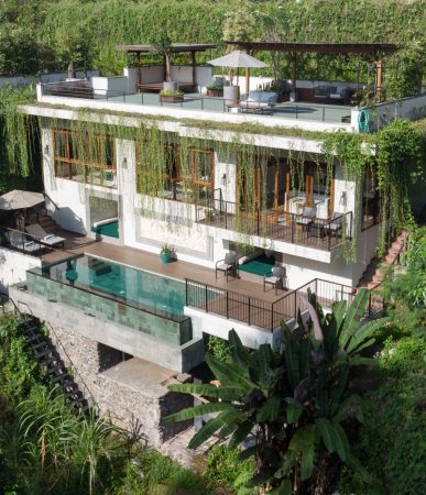 villa batur - view